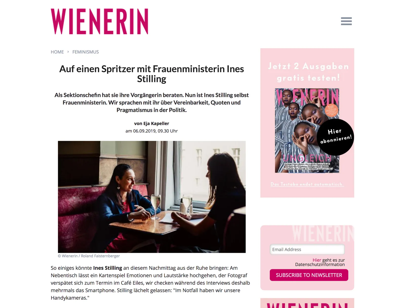 »Das Konzept ›Vater und Mutter arbeiten Vollzeit und alles ist wunderbar‹ lässt sich nicht realisieren«