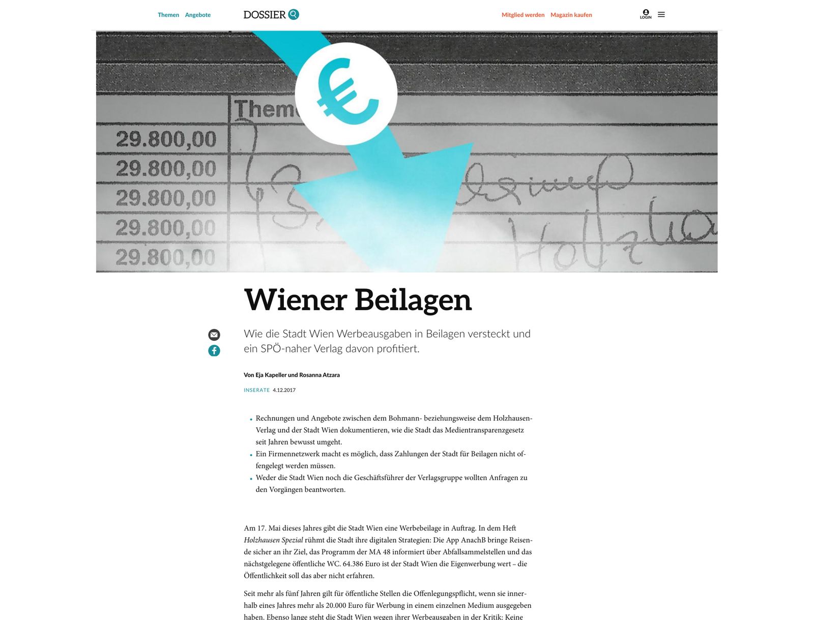 Wiener Beilagen