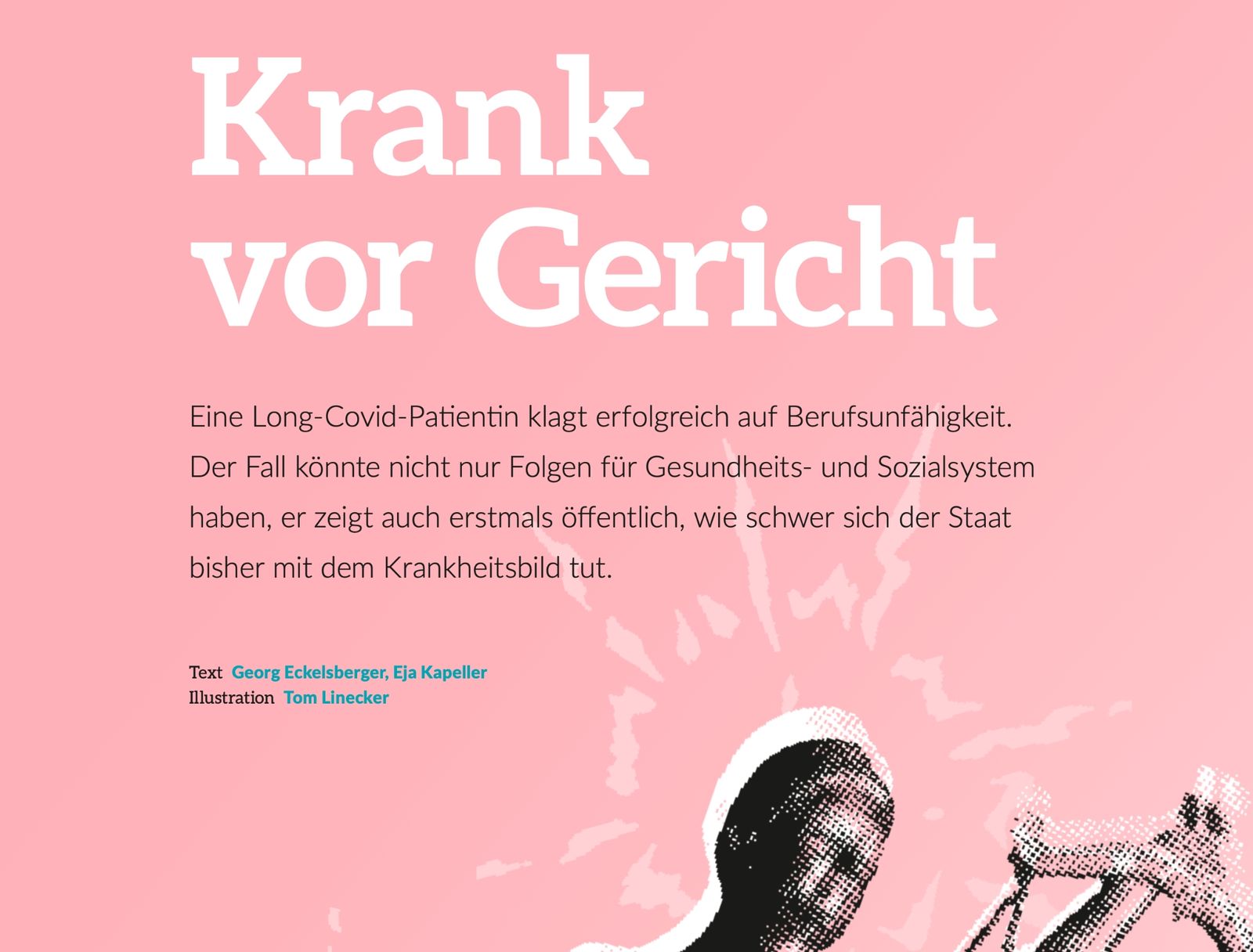 Krank vor Gericht