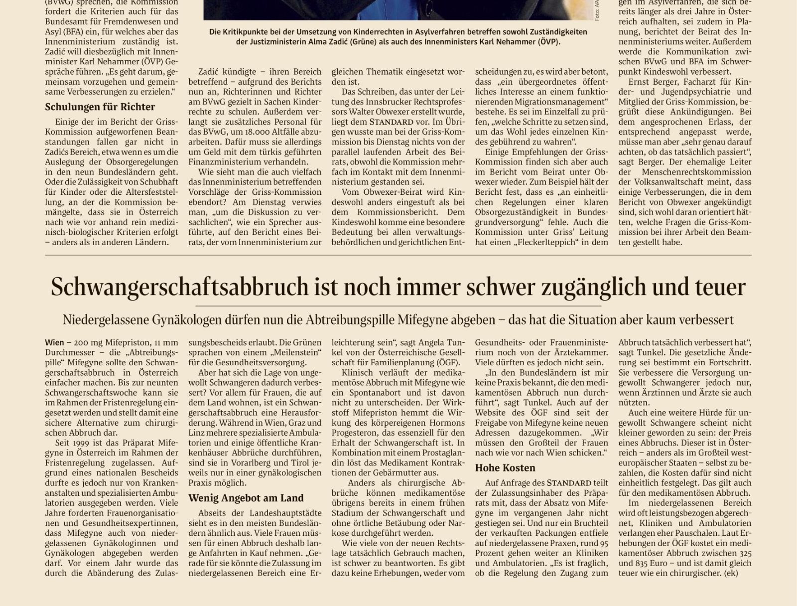 Schwangerschaftsabbruch: Noch immer schwer zugänglich und teuer